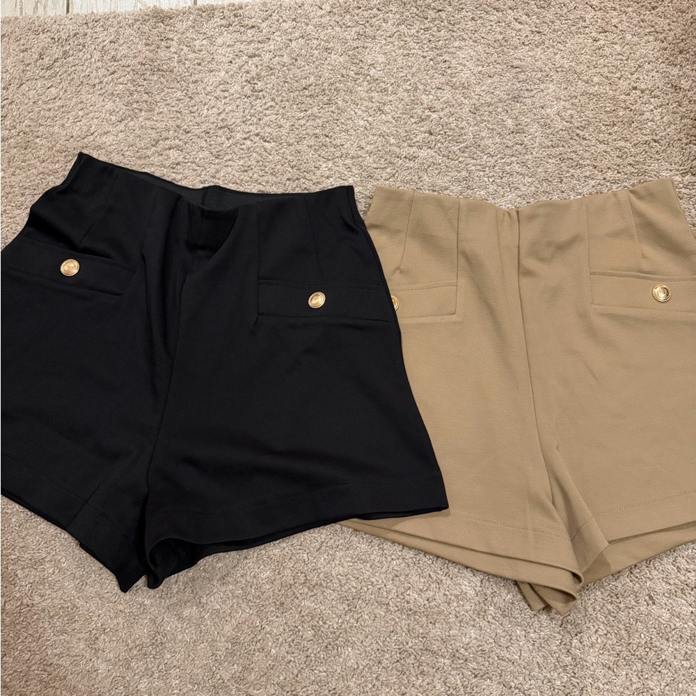 Pull on dress shorts
